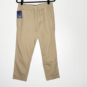 New GAP Easy Pull On Elastic Drawstring Pull On Ankle Pant Women's Size Small
